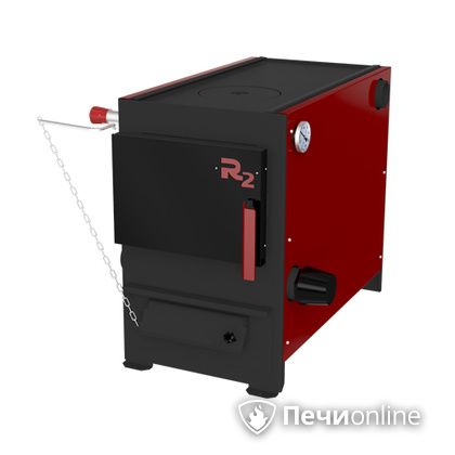 Твердотопливный котел Термокрафт R2 12 кВт конфорка термометр круглый выход в Наро-Фоминске